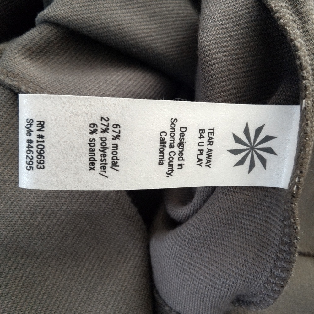 Athleta Olive Wrap Knit Sleeveless Dress - Picture 5 of 6